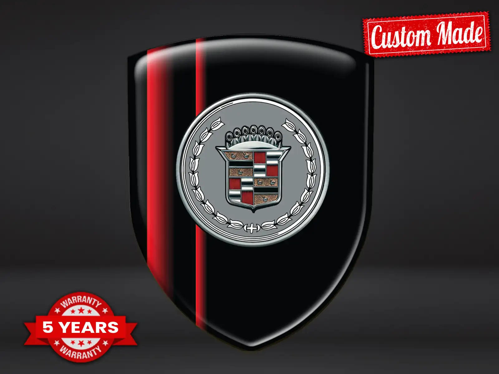 Cadillac Heckscheibensticker Edition Stilvoll Modern ST